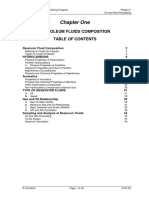 Petroleum Fluids Composition