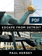 Paul Kersey - Escape From Detroit, The Collapse of America's Black Metropolis PDF