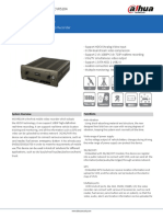 DHI-MCVR5104: 4 Channel Mobile HDCVI Video Recorder