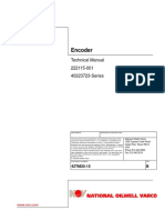 Encoder: Technical Manual 222115-001 40223723-Series