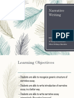 Narrative Writing Material PDF