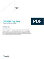 OWASP Top 10 Sample Report