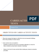 Caries Activity Tests: Chapter Four