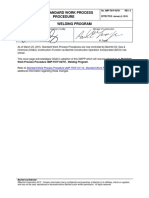 Og&C Standard Work Process Procedure Welding Program