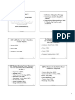 Cognitive Therapy For Personality Disorders