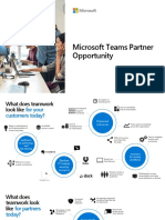 Microsoft Teams Partner Opportunity Presentation