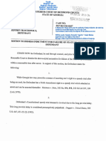 Derelict Lawyer Finally Files VA Whistleblower Jeffrey Blochowicz Speedy Trial Motion To Dismiss.