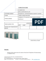 Sweety Home T&C Form PDF