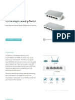 5/8-Port 10/100Mbps Desktop Switch: TL-SF1005D/TL-SF1008D