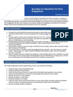 DocuSign SharePoint On Prem Enagement PDF