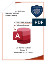 Republic Iraq Education Higher of Ministry University Baghdad College Dentistry