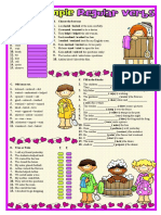 Regular Verbs A2 - 3 - 9318523