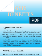 GSIS Benefits