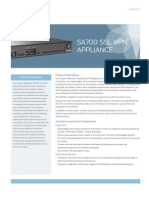 Juniper SA 700 Datasheet