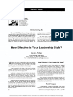 How Effective Is Your Leadership Style