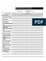 Air Compressor Inspection Checklist-Daily