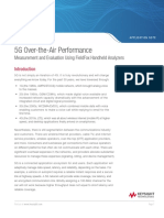 5G Over-the-Air Performance Measurement and Evaluation Using FieldFox Handheld Analyzers