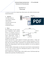 University of Zakho Mechanical Engineering Department 2 Year 2019-2020 Mechanical Lab/ Thermodynamics