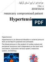 Medically Compromised Patient: Hypertension