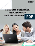 Acer - IIM Purchase Program