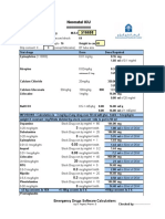 Pediatric Code Sheet