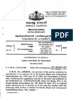 Kerala Shops and Commercial Establishment Rules PDF