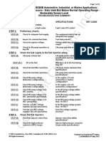 FAULT CODE 2215 (ISB/QSB Automotive, Industrial, or Marine Application) - Fuel Pump Delivery Pressure - Data Valid But Below Normal Operating Range - Moderately Severe Level