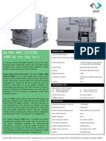 Alpha Amp System: 5000 KG Per Day Unit