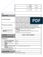 Subject and Verb Agreement