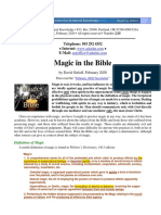 Magic in Bible PDF