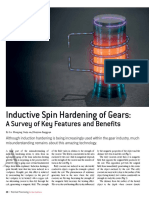 Inductive Spin Hardening of Gears - A Survey of Key Features and Benefits