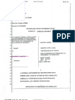 Opposition To Demurrer To Complaint, Memorandum of Points and Authorites