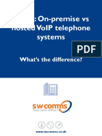 Guide: On-Premise Vs Hosted Voip Telephone Systems: What'S The Difference?