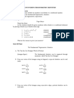 UNIT 3 Trigonometric Identities