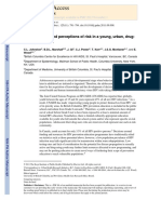 HIV Knowledge and Perceptions of Risk in A Young, Urban, Drug-Using Population