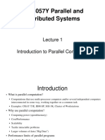 CSE3057Y Parallel and Distributed Systems: Lecture 1 Introduction To Parallel Computing