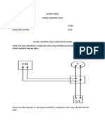 Activity Sheet Flexible Armored Cable