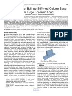 Design Modelo For Built Up Base Plate With Large Moment PDF