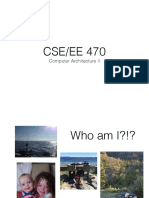 CSE/EE 470: Computer Architecture II