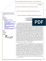 2.role of ICT in The Enhancement of English Language Skills Among The Learners. - Journal of Technology For ELT PDF