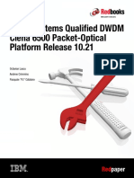 IBM Z Systems Qualified DWDM Ciena 6500 Packet-Optical Platform Release 10.21