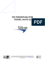 Filter/Separator Vessel Manual