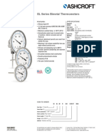 EL Series Bimetal Thermometers: Features Specifications