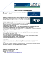 Afs Ball Valve Release Note