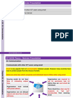 ICT IGCSE Theory - Revision Presentation: 10. Communication