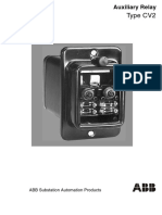 Type CV2: Auxiliary Relay