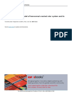 Nonlinear Dynamics Model of Transversal Cracked Rotor System and Its Matlab Implementation