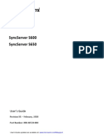 Syncserver - s600 User Manual PDF