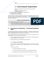 3.1 Assessing Your Organisation - The Energy Management Matrix