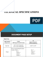 Technical Specifications